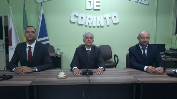 Eleição da nova Mesa Diretora da Câmara Municipal de Corinto.  Biênio 2019/2020. 