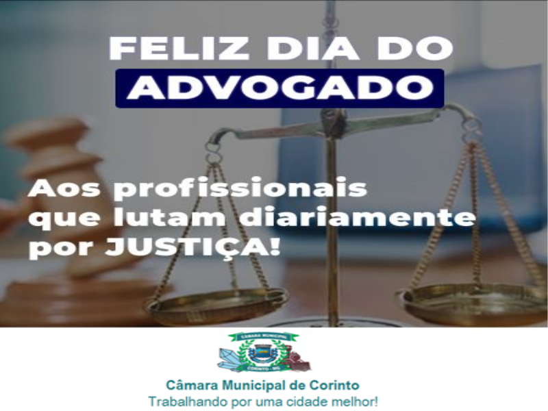 11 DE AGOSTO - DIA DO ADVOGADO 
