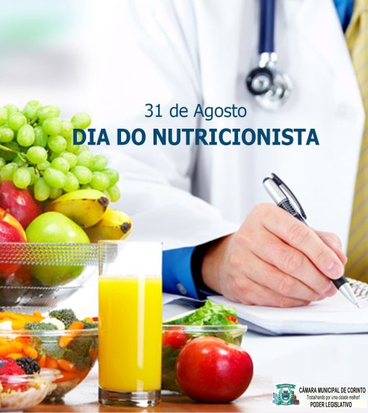 31 DE AGOSTO - DIA DO NUTRICIONISTA
