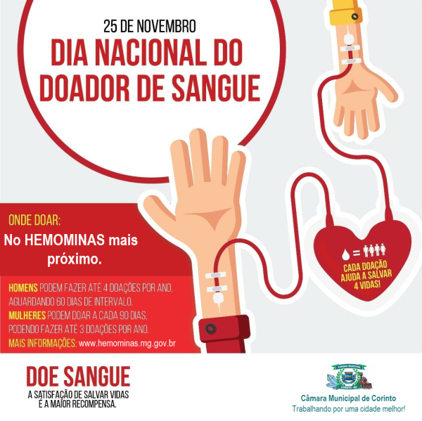 DIA NACIONAL DO DOADOR DE SANGUE: FAÇA SUA PARTE E AJUDE A SALVAR VIDAS