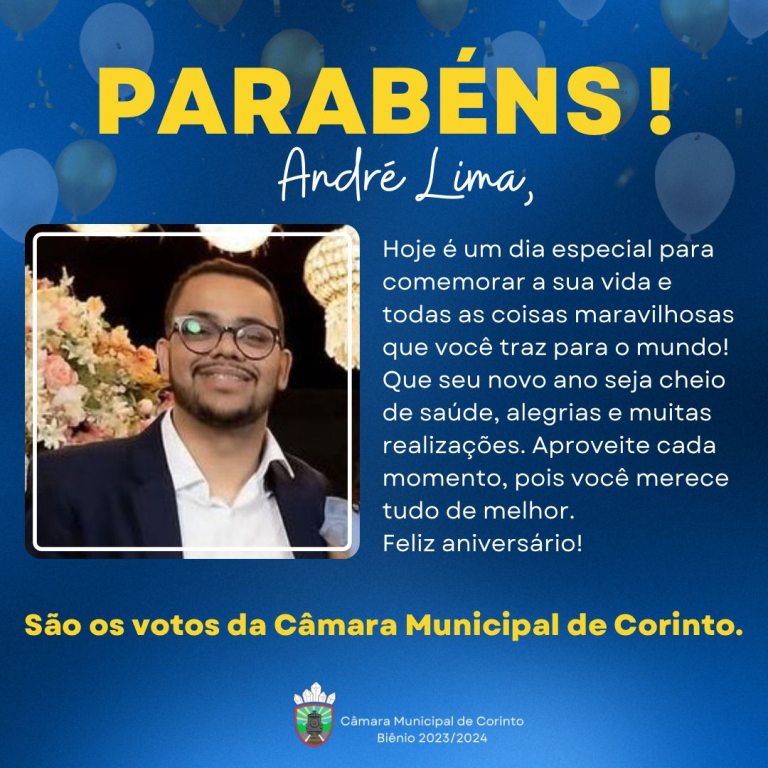 Aniversário de André Lima.